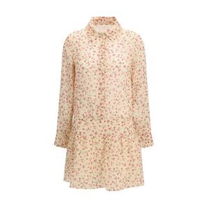 Kristina Ti Multicolor Ramie Casual Women's Dress